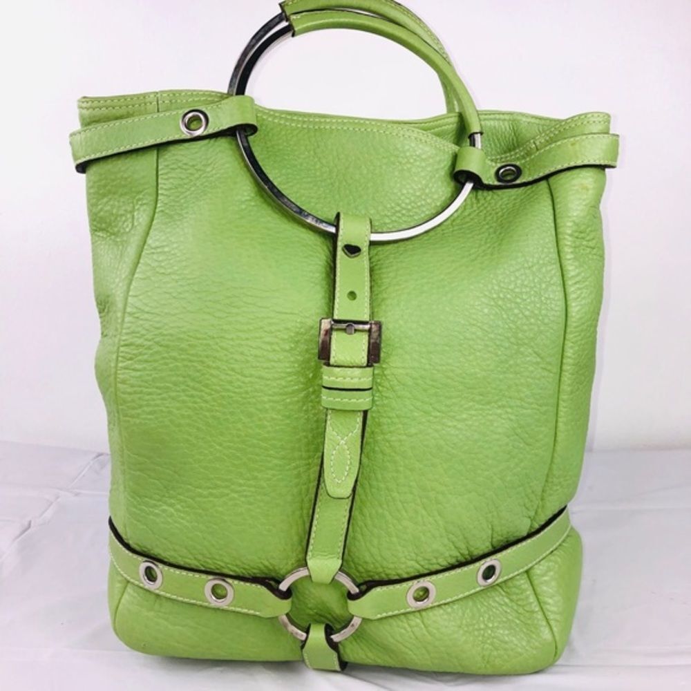 *** LUELLA TOTE BAG WITH METAL RINGS (DD)